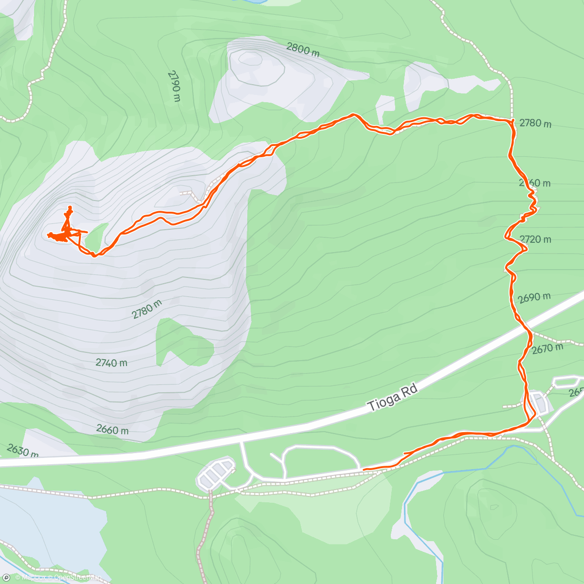 Map of the activity, YOSAR (T-SAR) Training Day 3