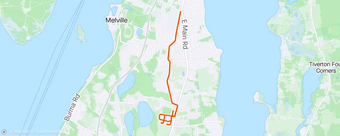 Map of the activity, Quick leg stretch