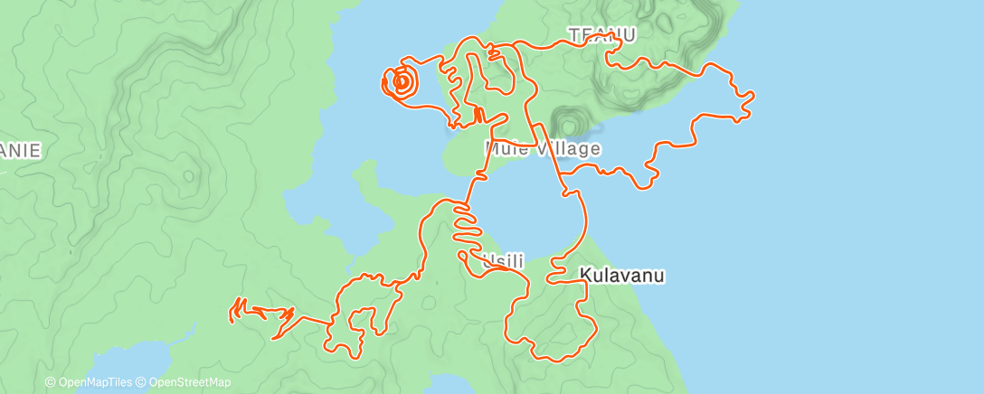 Mappa dell'attività Zwift - on The Uber Pretzel in Watopia