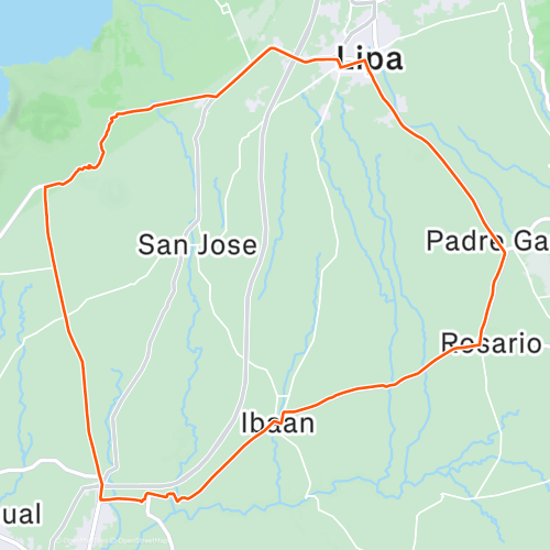 CuencaLipaIbaanRosarioBatangasCuenca Loop 57.0 km Road Cycling