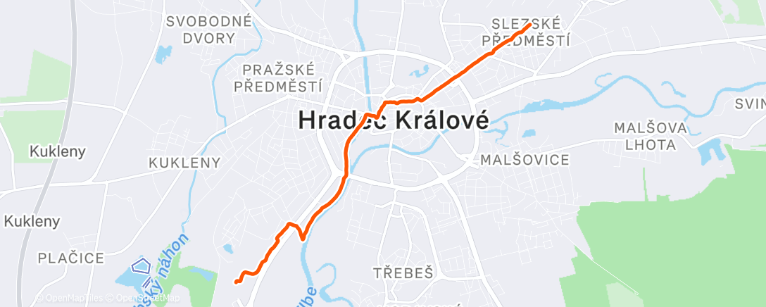 Map of the activity, Za taťkou do práce 🥰
