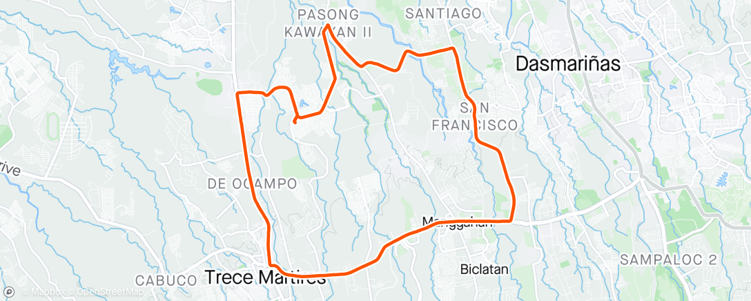 Map of the activity, 2024-05-05 Night Ride