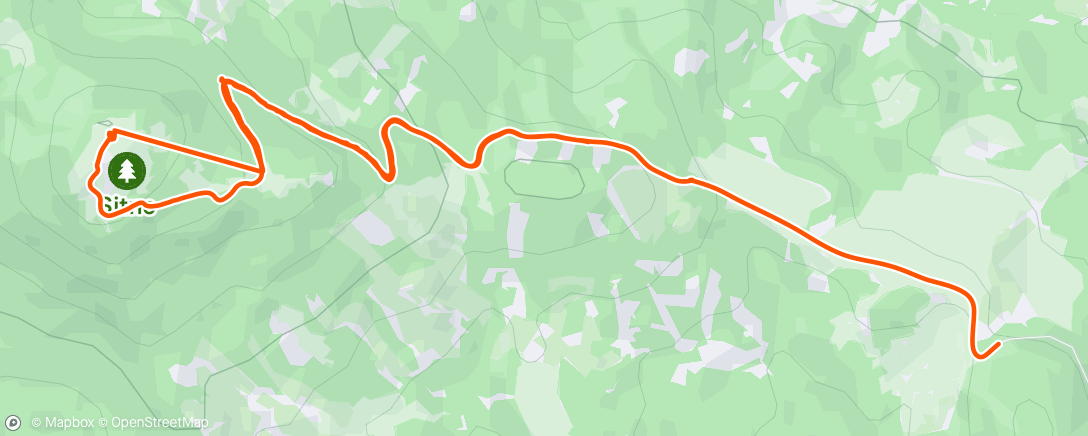 Map of the activity, Morning Walk