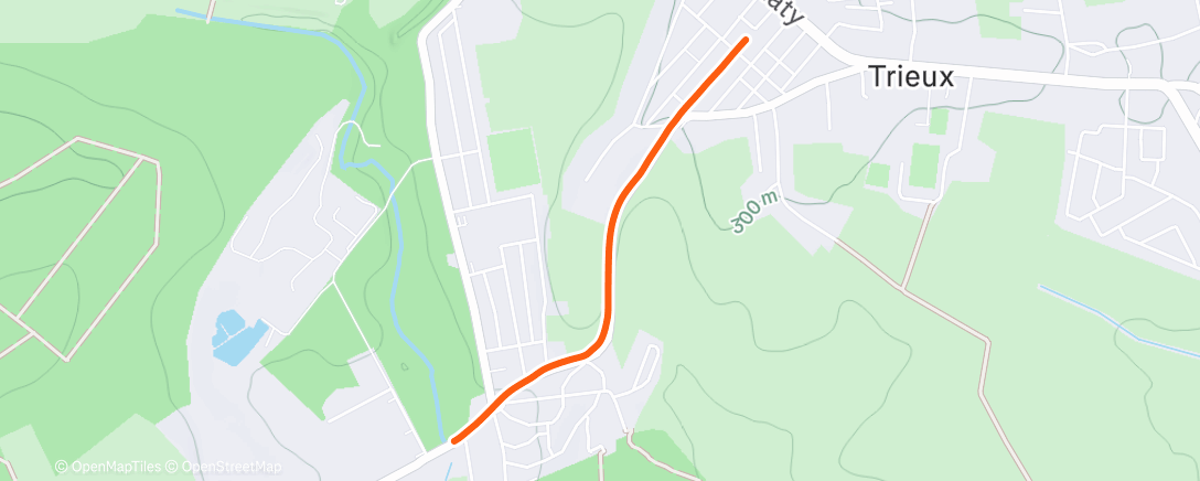 Карта физической активности (Marche le midi)