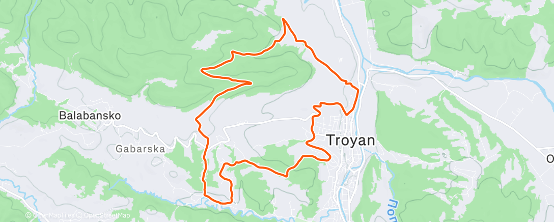 Карта физической активности (Споделяме студ и лед 🥶)