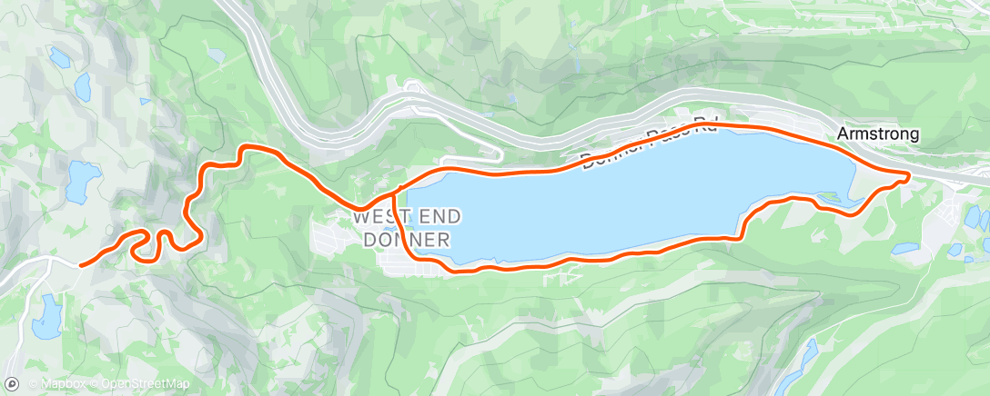 Map of the activity, Threshold climbing 🔁