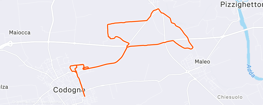 Map of the activity, Il progressivo di Santo Stefano