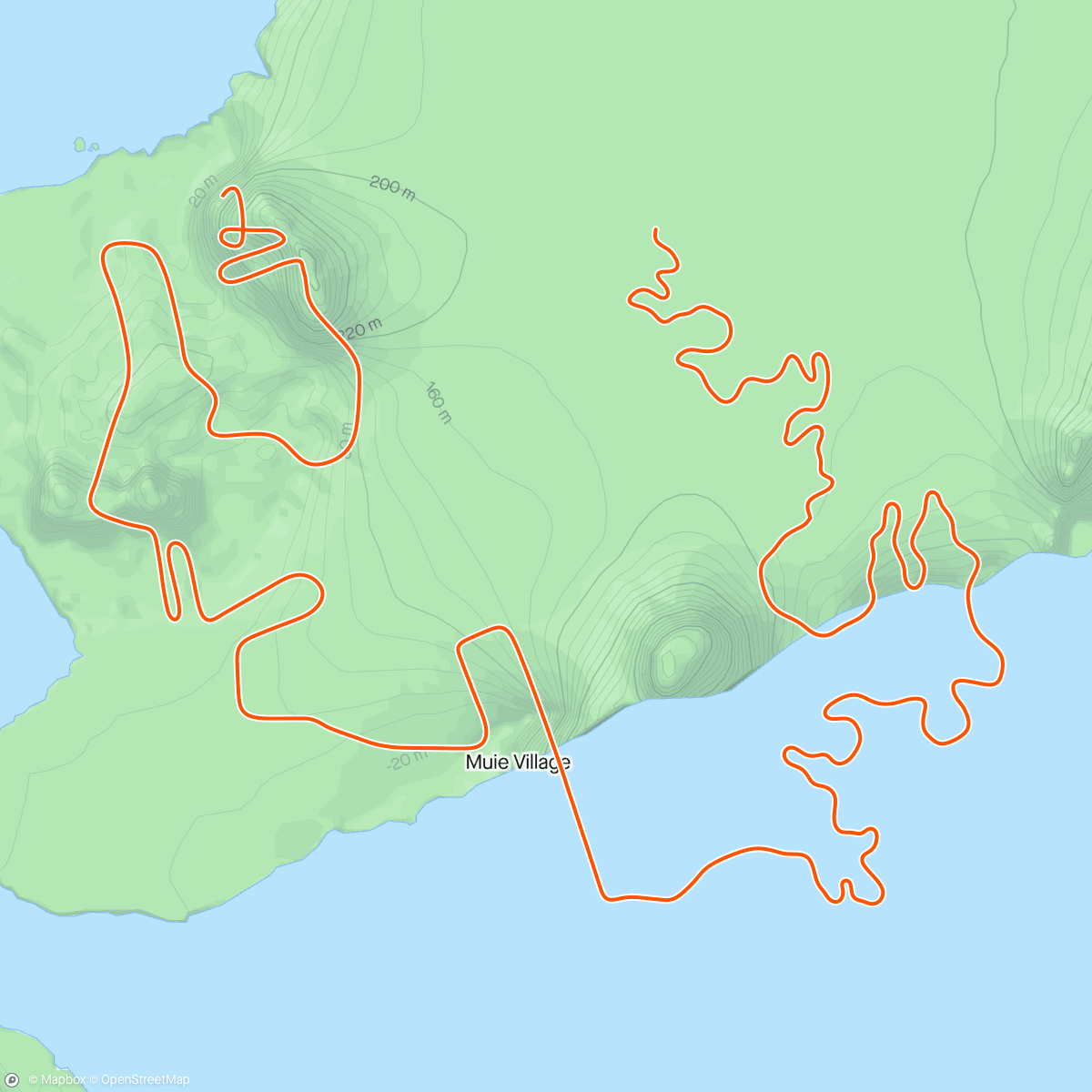 Map of the activity, Zwift - Daniel DS Biking [SZR]'s Meetup on Three Little Sisters in Watopia