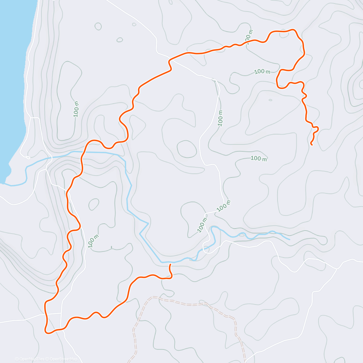 Mappa dell'attività Zwift - Countryside Tour in Makuri Islands