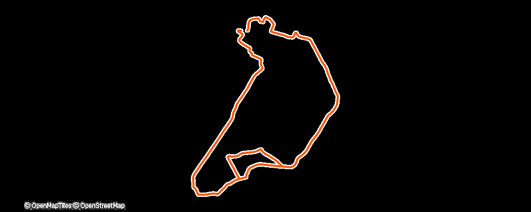 Map of the activity, Morning Ride