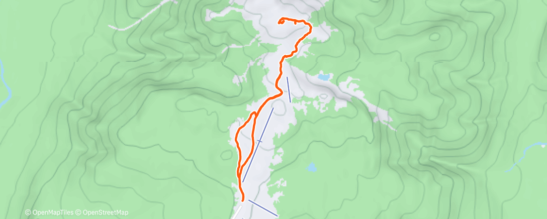 Map of the activity, First peak @ Seymour