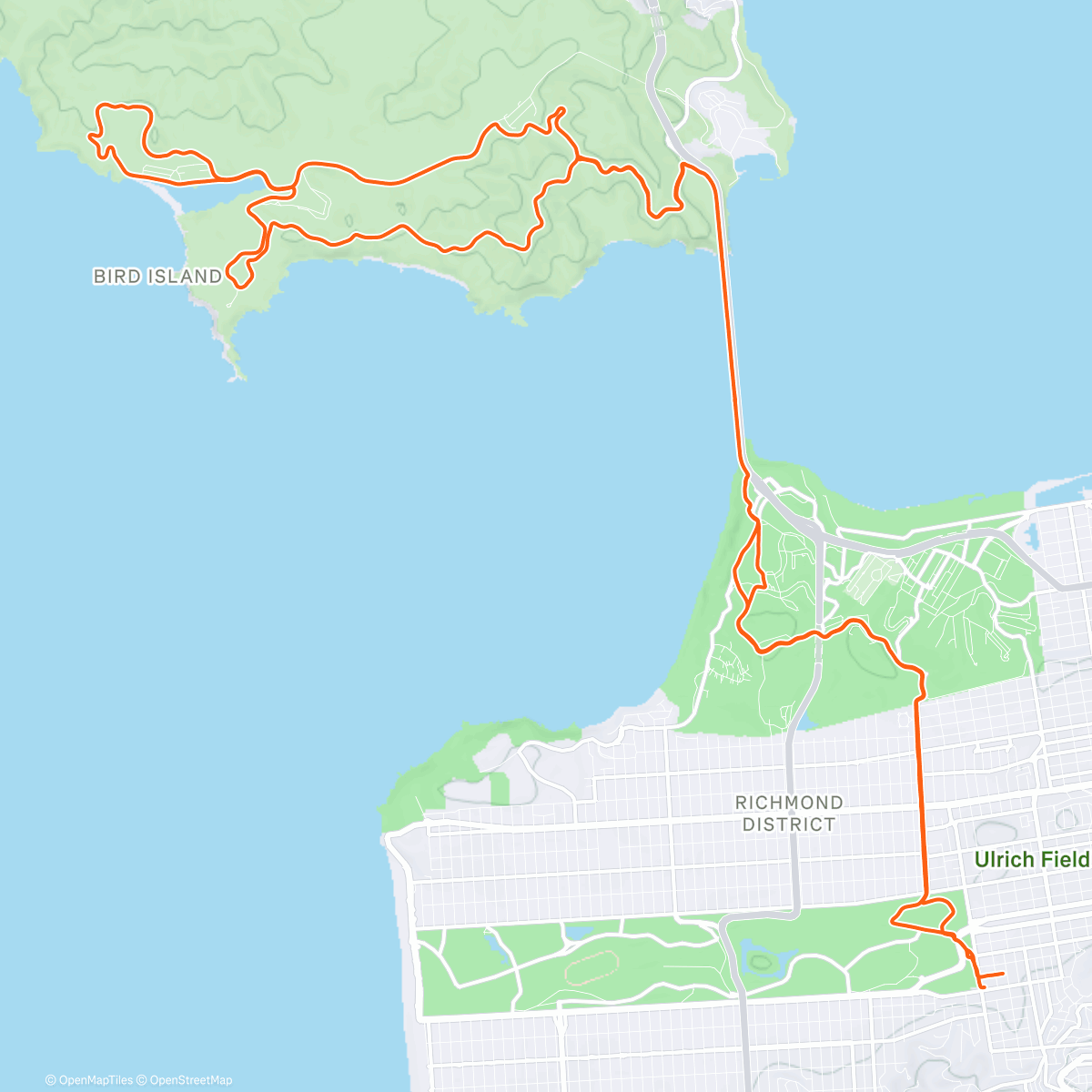 Карта физической активности (🌅)