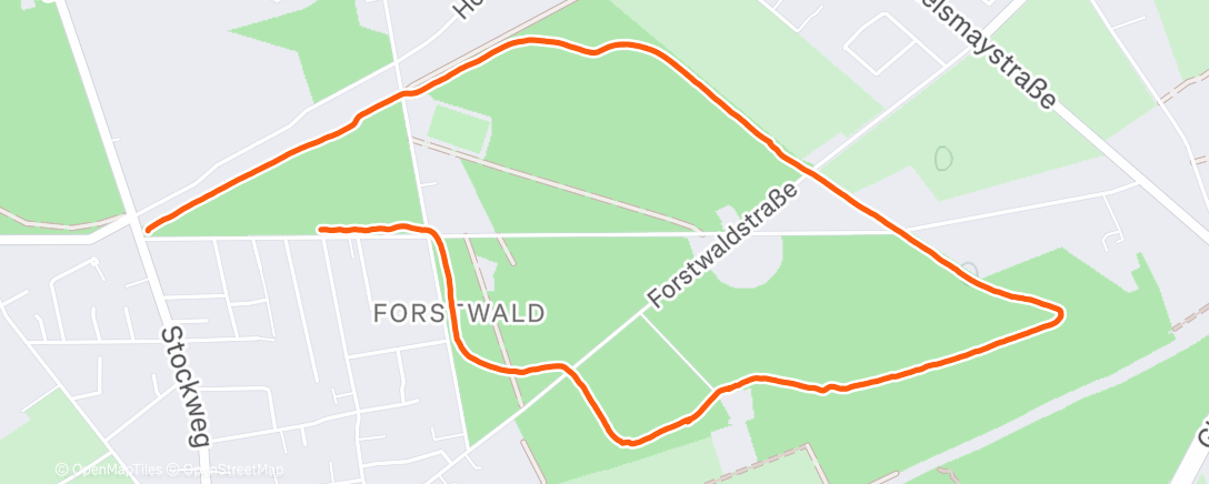 Карта физической активности (Hunderunde)