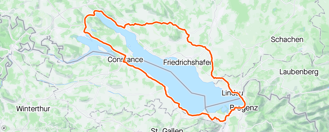 Map of the activity, Um den See Schweißen 🚴🏼‍♂️🚴🏼‍♂️🚴🏼‍♂️