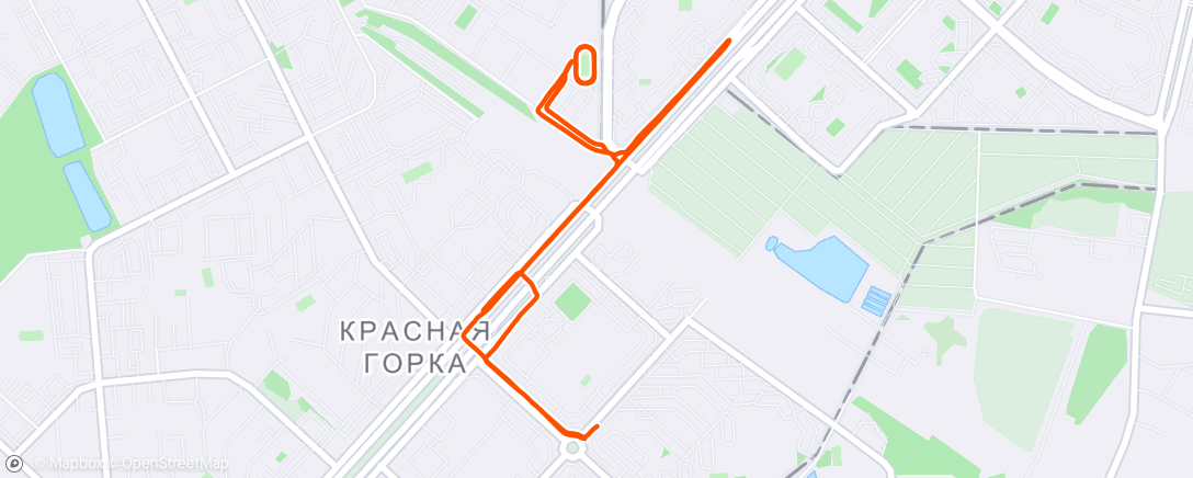 Map of the activity, Скоростная