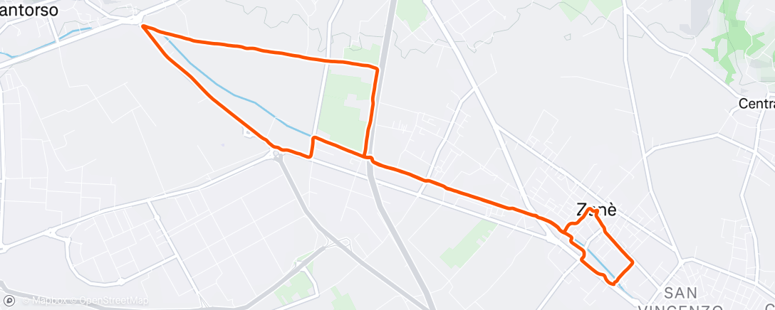 Mappa dell'attività Easy pre weekend