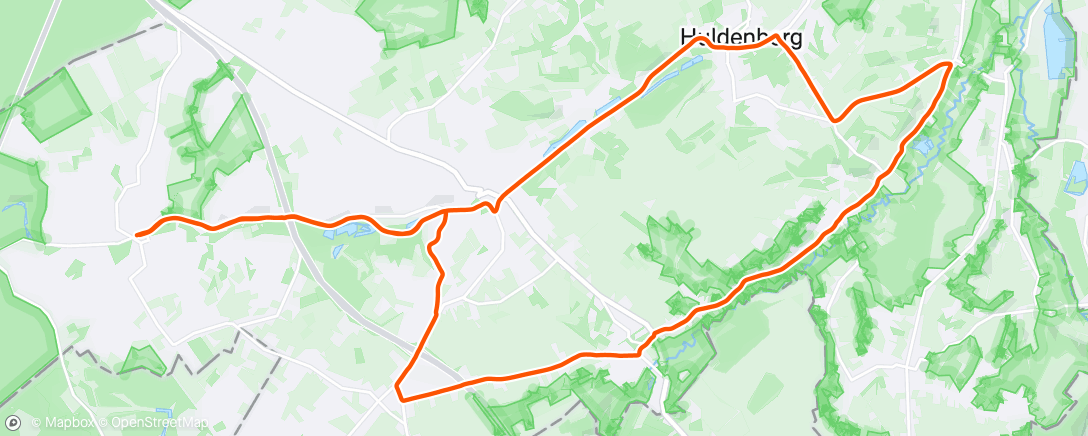 Map of the activity, Heartrate Fest 🕺
