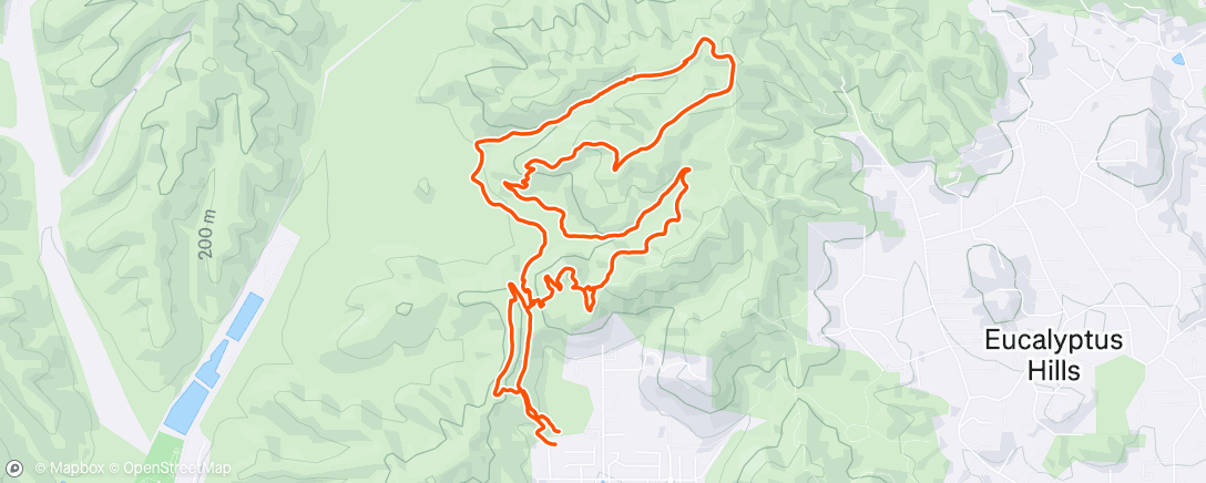 Map of the activity, Morning Ride