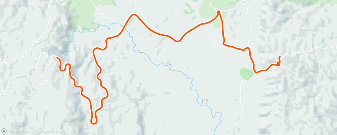 Map of the activity, FulGaz - Camino de Las Altas Cumbres