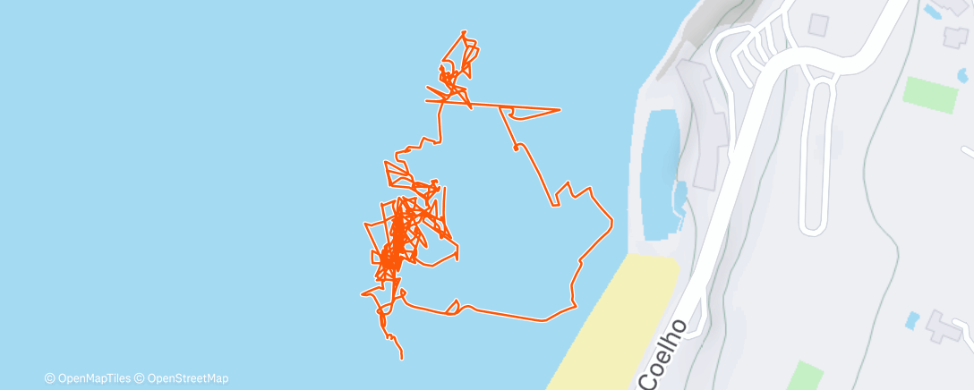 Карта физической активности (Surf)