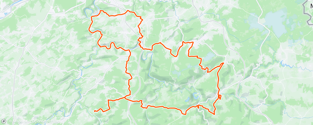Map of the activity, Sur les routes de la Doyenne