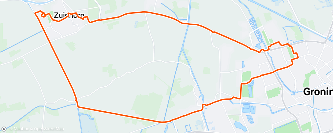 Map of the activity, IJs op de wimpers 🥶