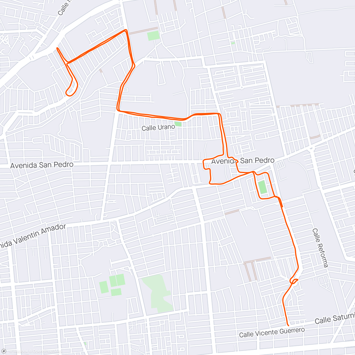 Map of the activity, Bici 1 🚴