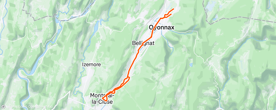 Map of the activity, Récup voie douce