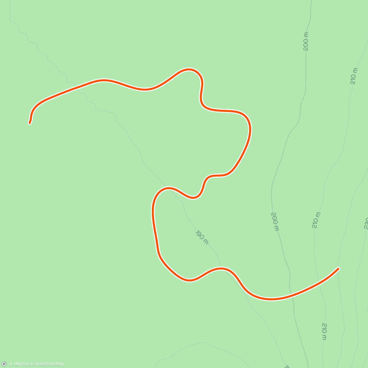 Map of the activity, Quick warm up - Zwift - Tempus Fugit in Watopia