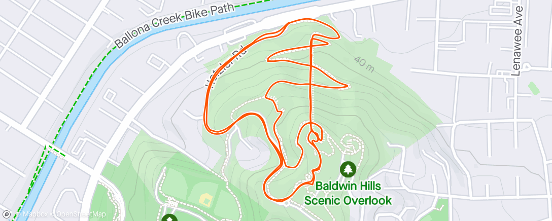 Map of the activity, Culver stairs