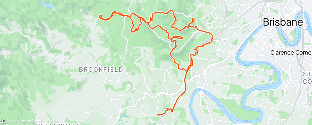 アクティビティ「Morning E-Mountain Bike Ride」の地図