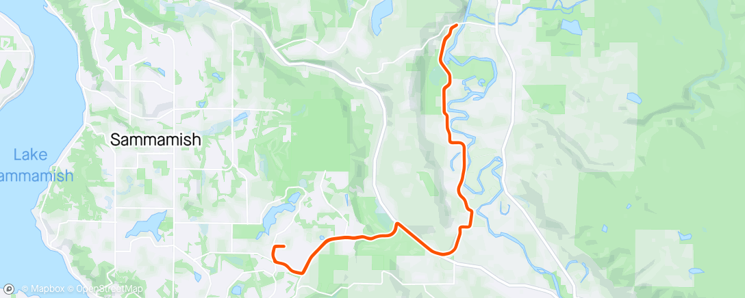 Map of the activity, Afternoon Ride - Cruisin’