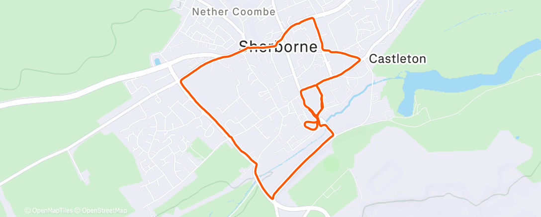 Mapa de la actividad (Rise & Run)