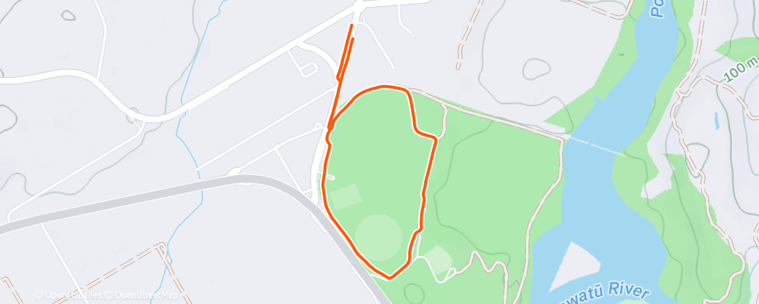 Карта физической активности (Morning Run)