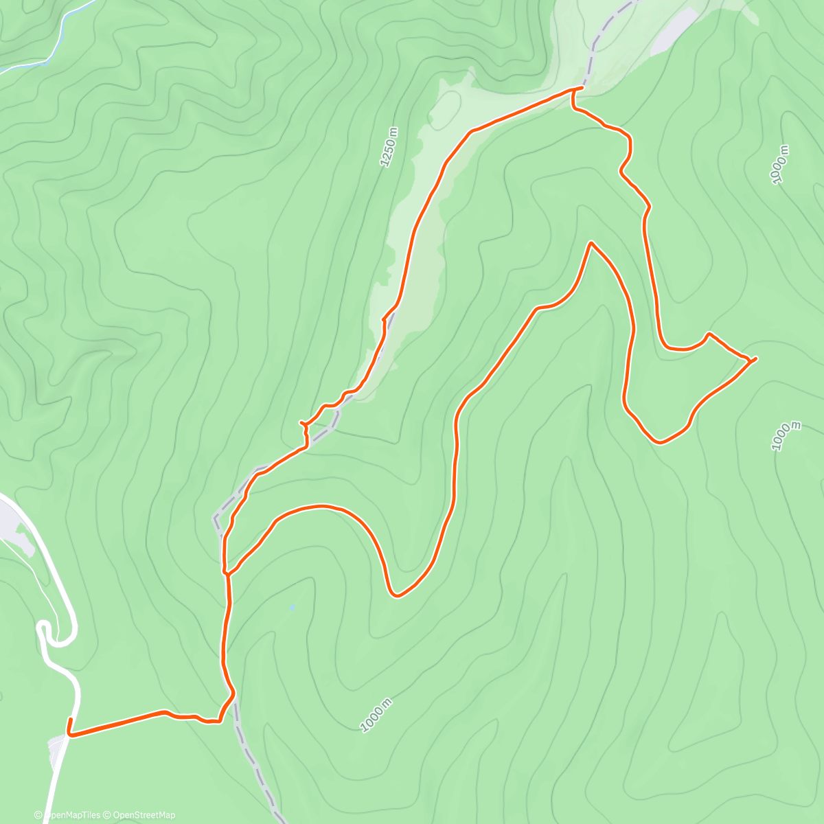 Map of the activity, ❄️❄️❄️🏔️