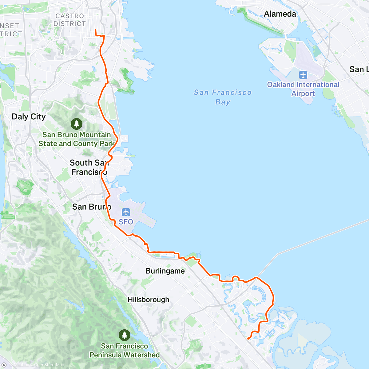 Map of the activity, Plane spotting....