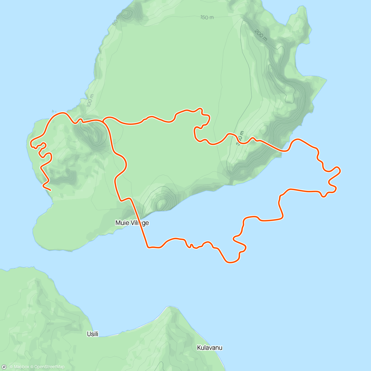 Map of the activity, Zwift - FTP 4x4 previa sprint in Watopia