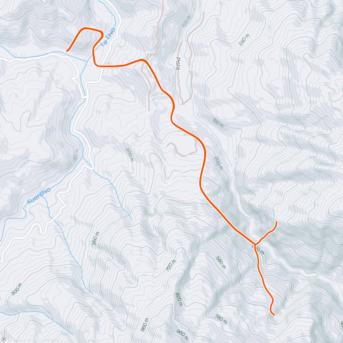 Карта физической активности (Zwift - Climb Portal - Mont Saint-Michel in France)