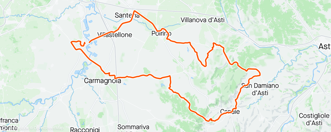 活动地图，Dopo un mese si riprende a pedalare 🚴‍♀️