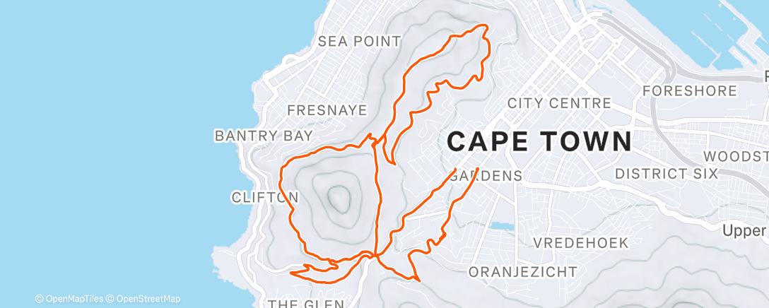 Map of the activity, Afternoon E-Bike Ride