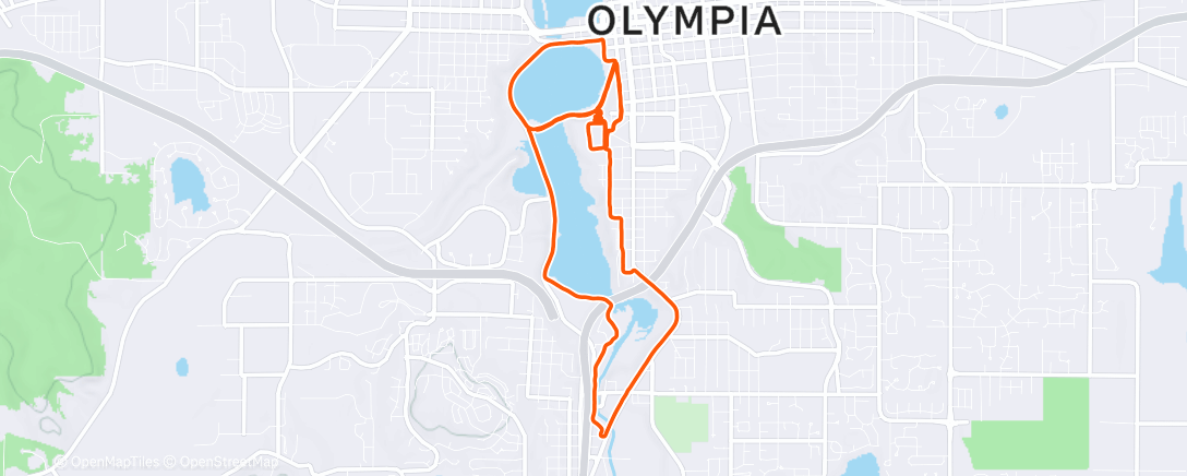 Карта физической активности (Warm-up before Lake)