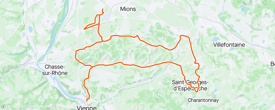 Map of the activity, Deblocage du moulinos