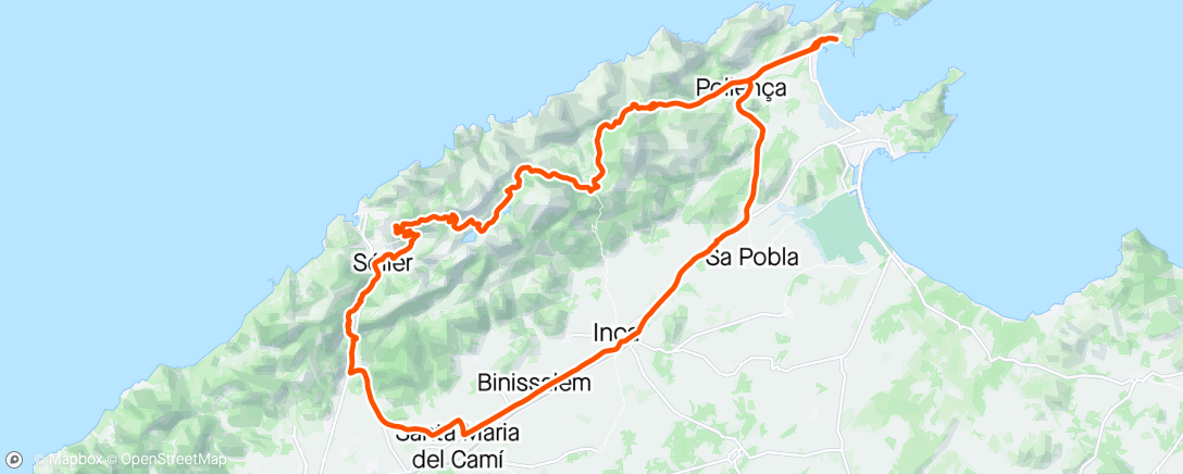 Map of the activity, Day 2 - Mallorca