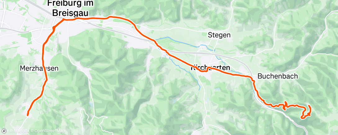 Map of the activity, Morning Gravel Ride