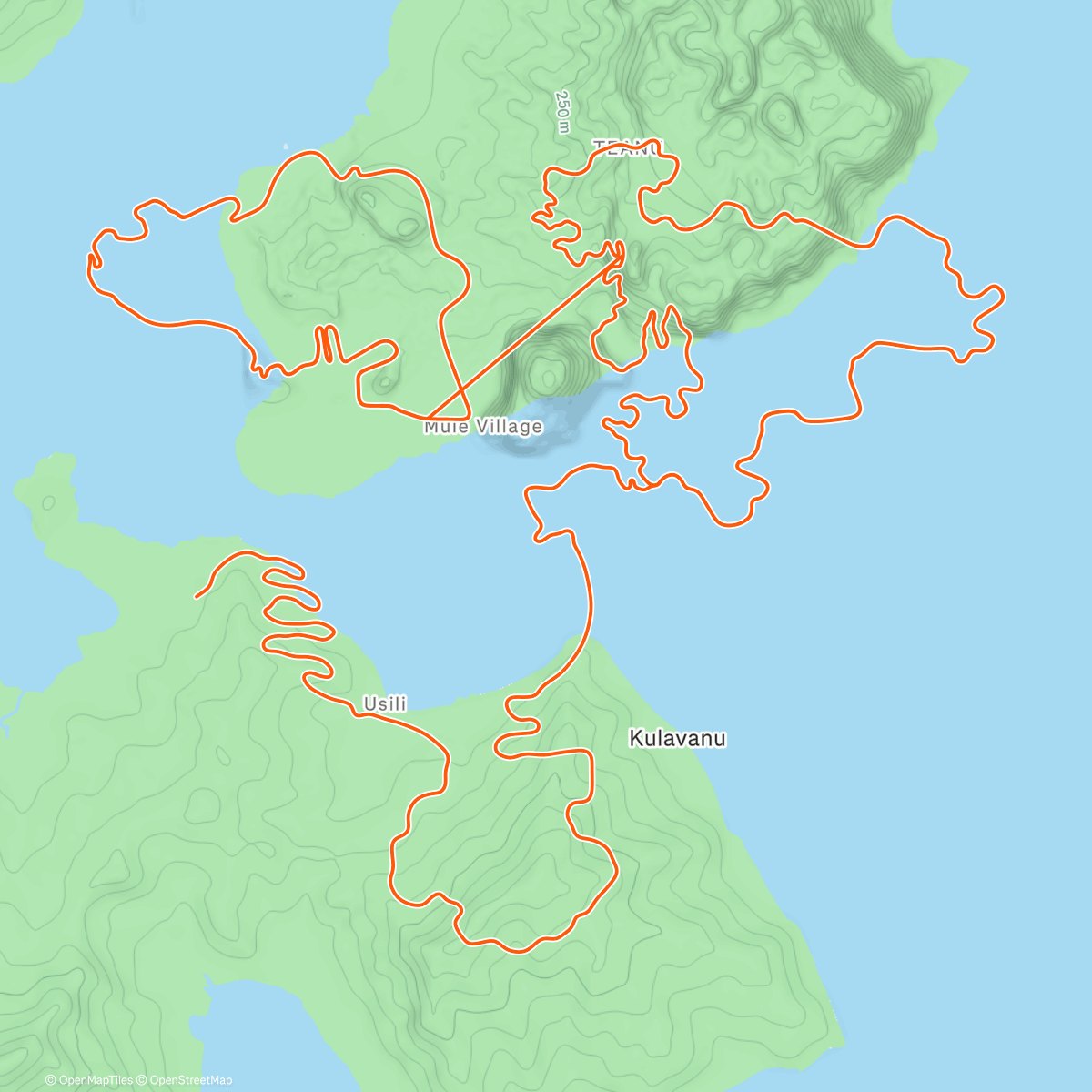 Mapa de la actividad (Zwift - New Workout on Mountain Mash in Watopia)