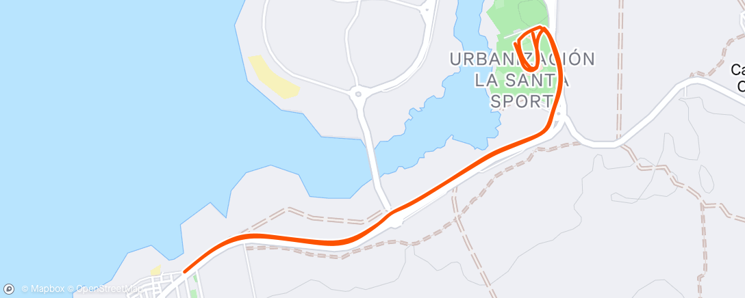 Map of the activity, CLS 5K 🥉