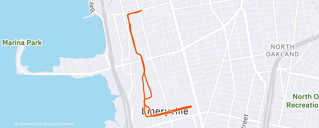 Map of the activity, Sol Invictus Run