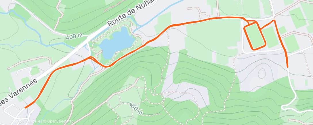 Map of the activity, PMA en côte & seuil à plat 🦉