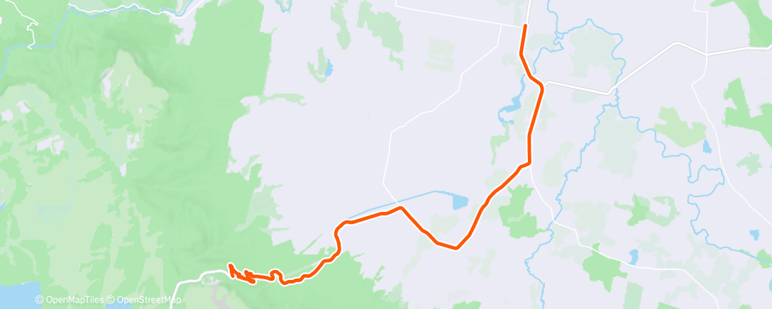 アクティビティ「Cycling」の地図