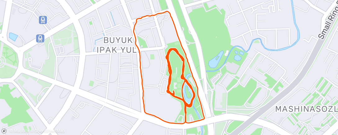 Map of the activity, 21.11.2024 Экопарк